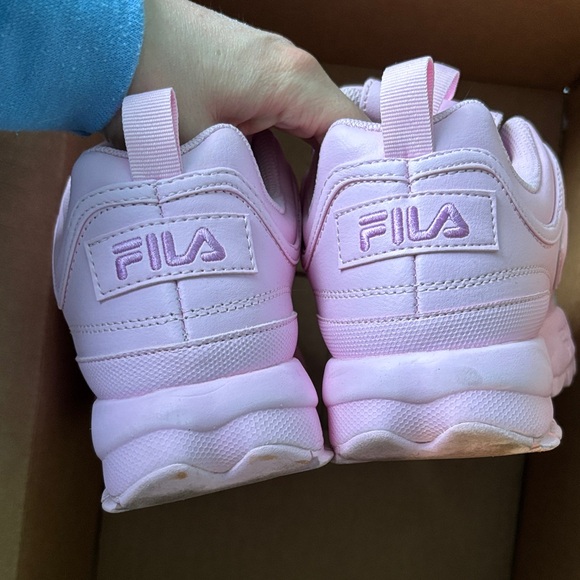 FILA Women's Light Pink Sneakers - Picture 5 of 6